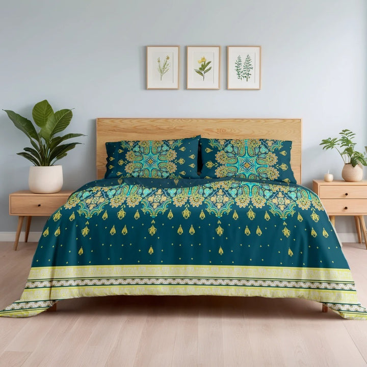 ripon bedsheet set - 3 pcs