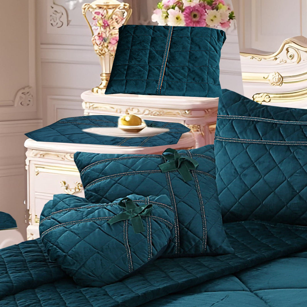 VELLORA COMFORTER SET - 14 PCS