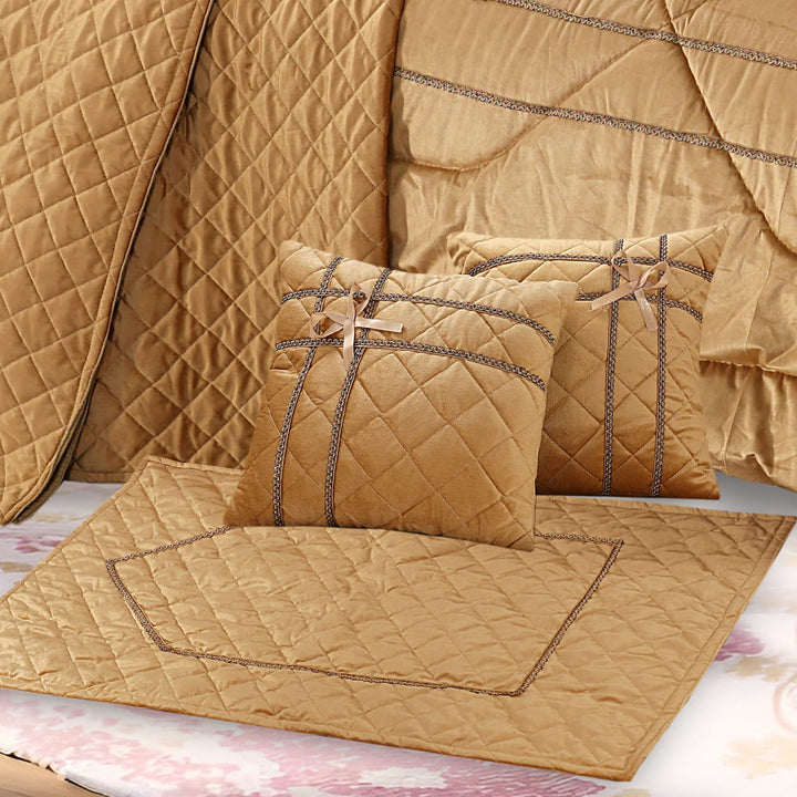 BOTANIC COMFORTER SET - 14 PCS