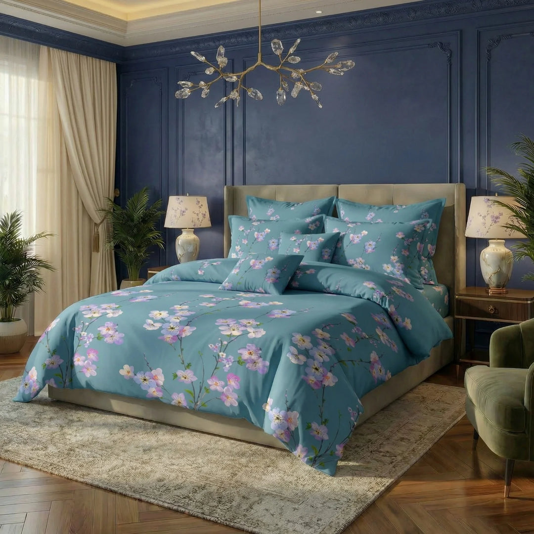 SAKURA DUVET SET COVERS - 8 PCS (PREMIUM)