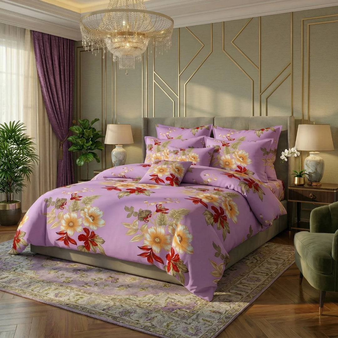 SUNSET DUVET SET COVERS - 8 PCS (PREMIUM)