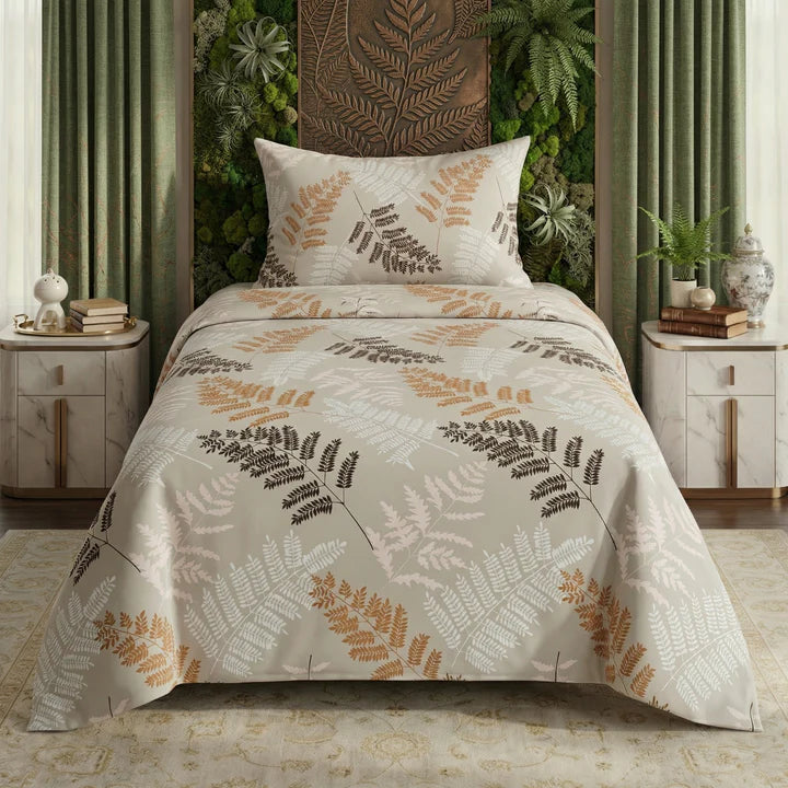 FERN LEAF SINGLE BEDSHEET SET
