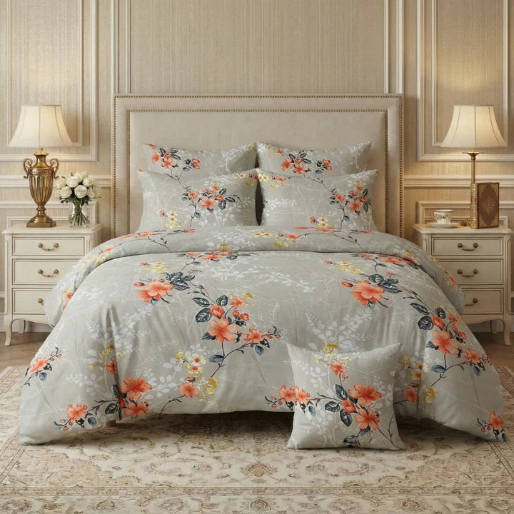 ELEGANT Comforter Set- 7 Pcs