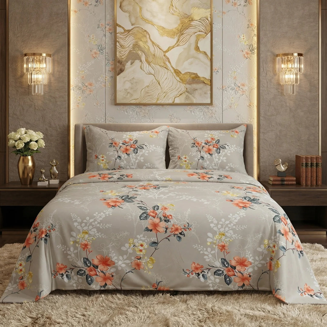 ELEGANT bedsheet set - 3 pcs