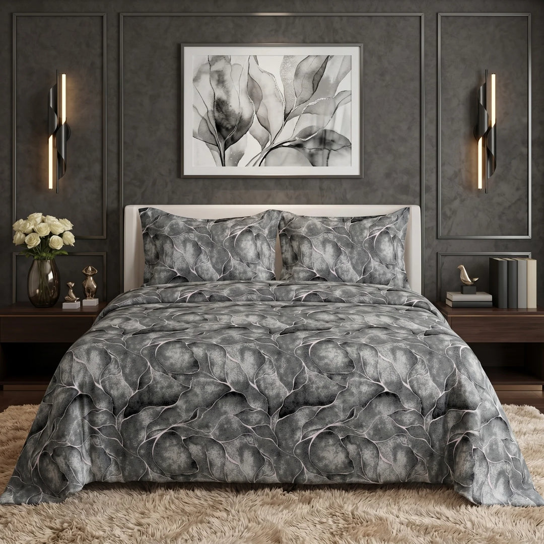 MARBLE bedsheet set - 3 pcs