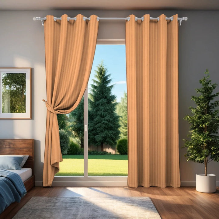 COPPER WINDOW CURTAINS