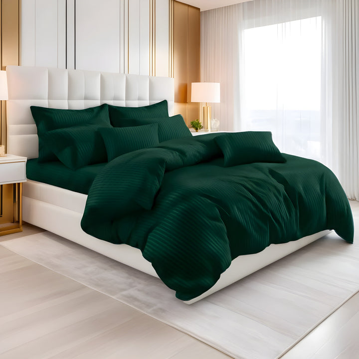 GREEN STRIPE RAZAI SET - 8 PCS