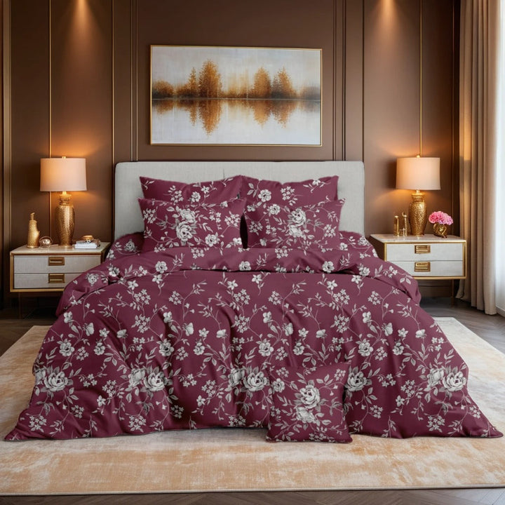 WALDORA Winter Comforter Set- 7 Pcs