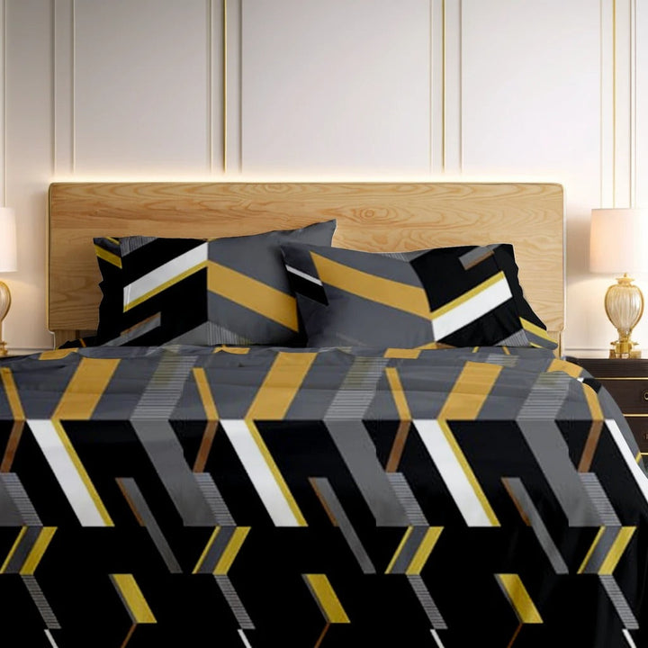 POLYGON bedsheet set - 3 pcs