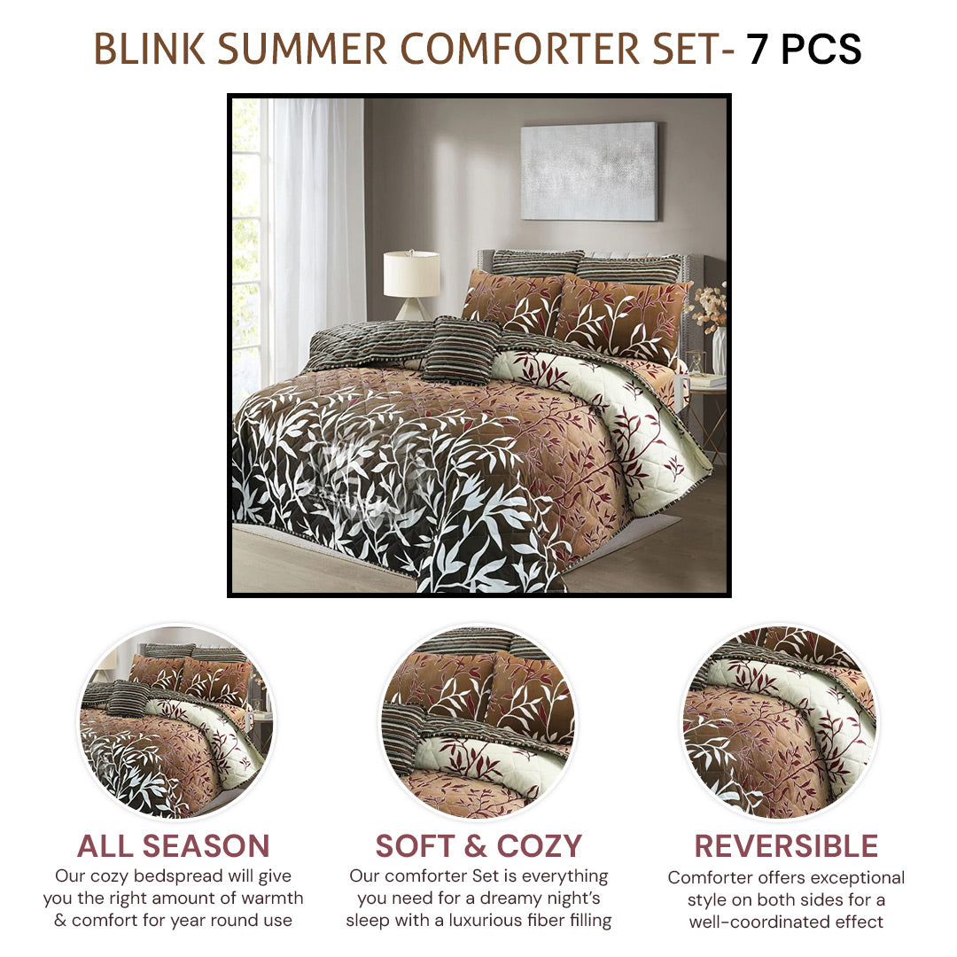 blink comforter set- 7 pcs