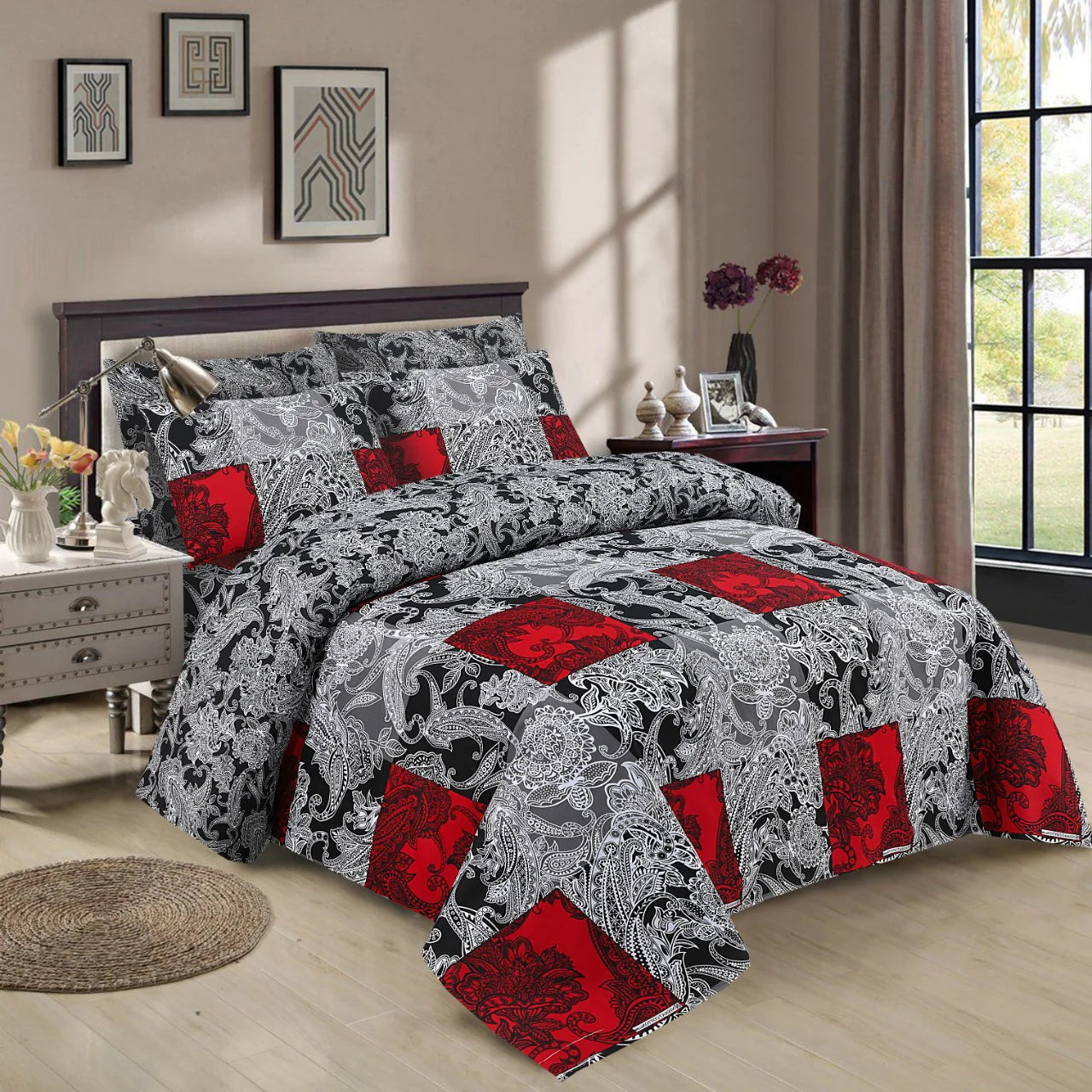 CRINGE WINTER COMFORTER SET- 6 PCS (PREMIUM)