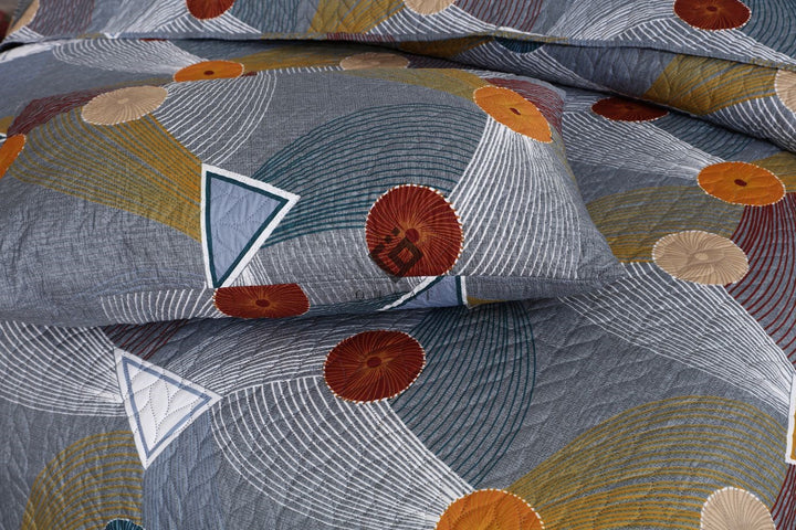 echo bedspread set - 3 pcs (premium)
