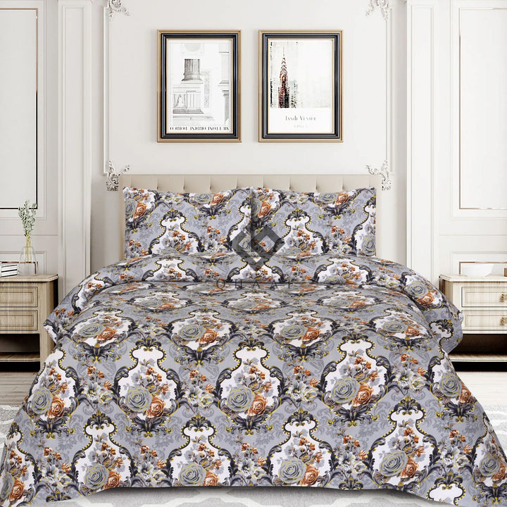 wister bedsheet set - 3 pcs (premium)