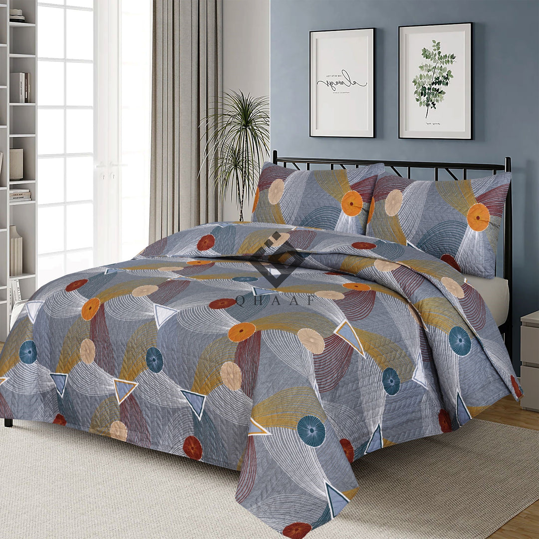 echo bedspread set - 3 pcs (premium)