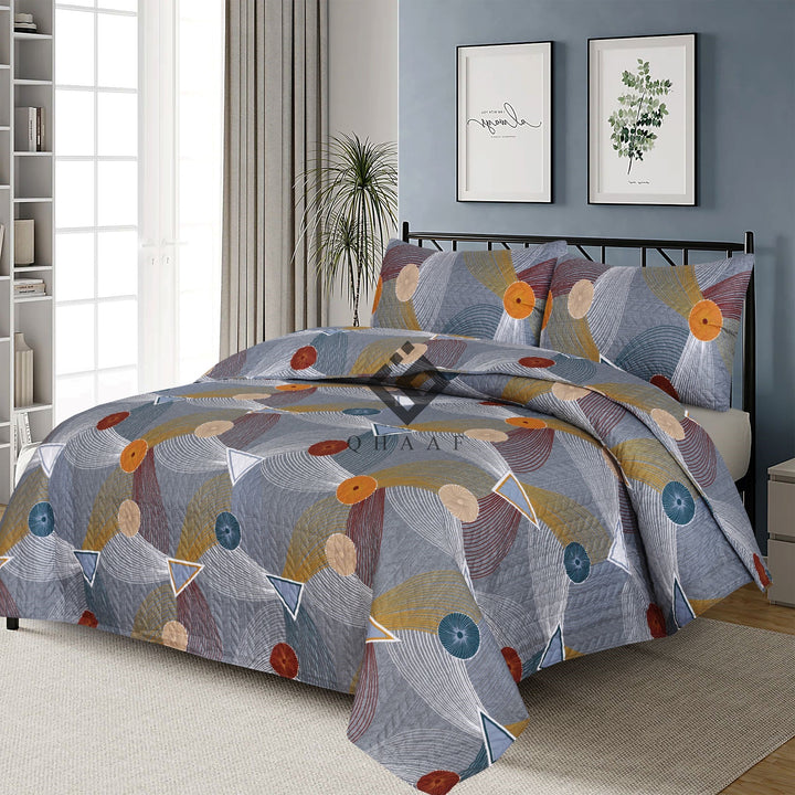 echo bedspread set - 3 pcs (premium)