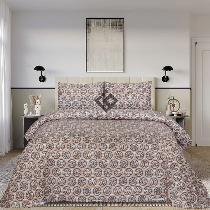 lilly bedsheet set - 3 pcs (premium)