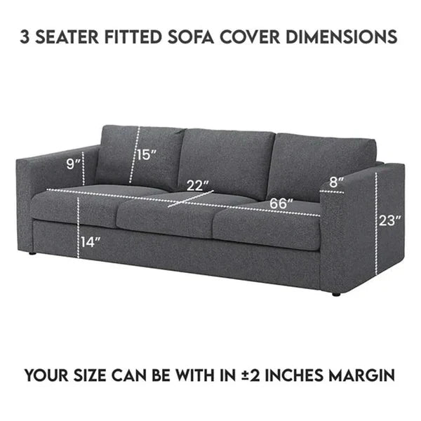 BROWN ULTRASONIC SOFA COVER