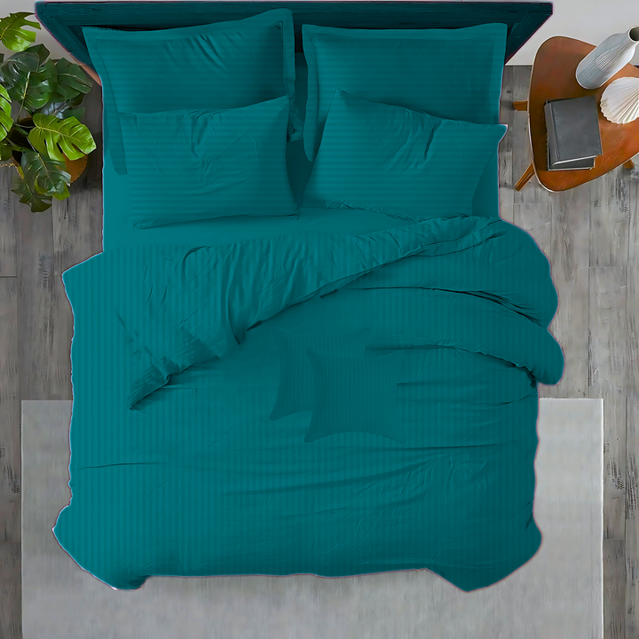 ZINC stripe summer comforter set-8 pcs