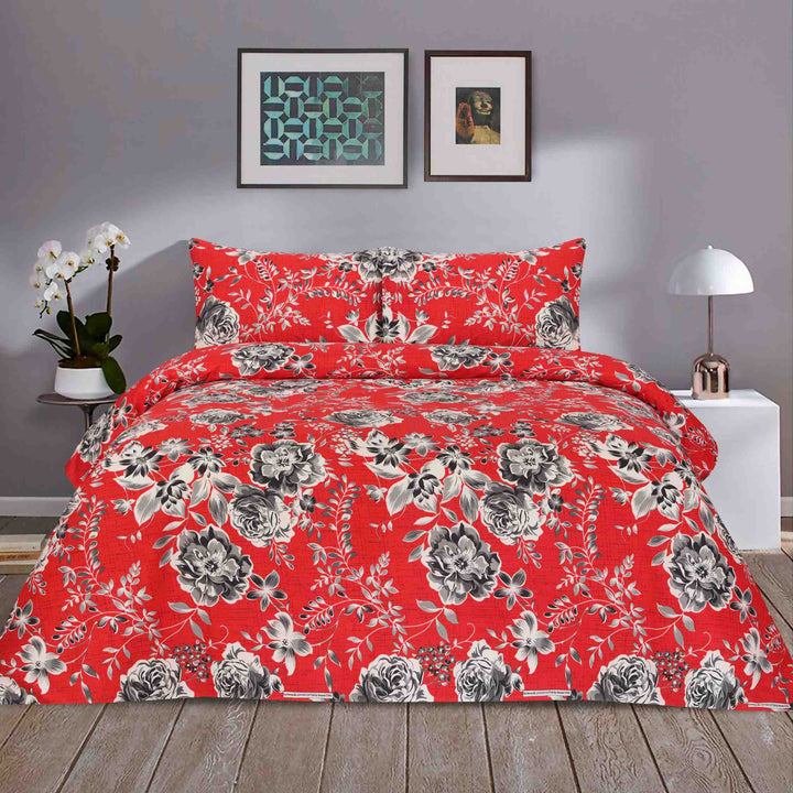 emrald  bedsheet set - 3 pcs (premium)