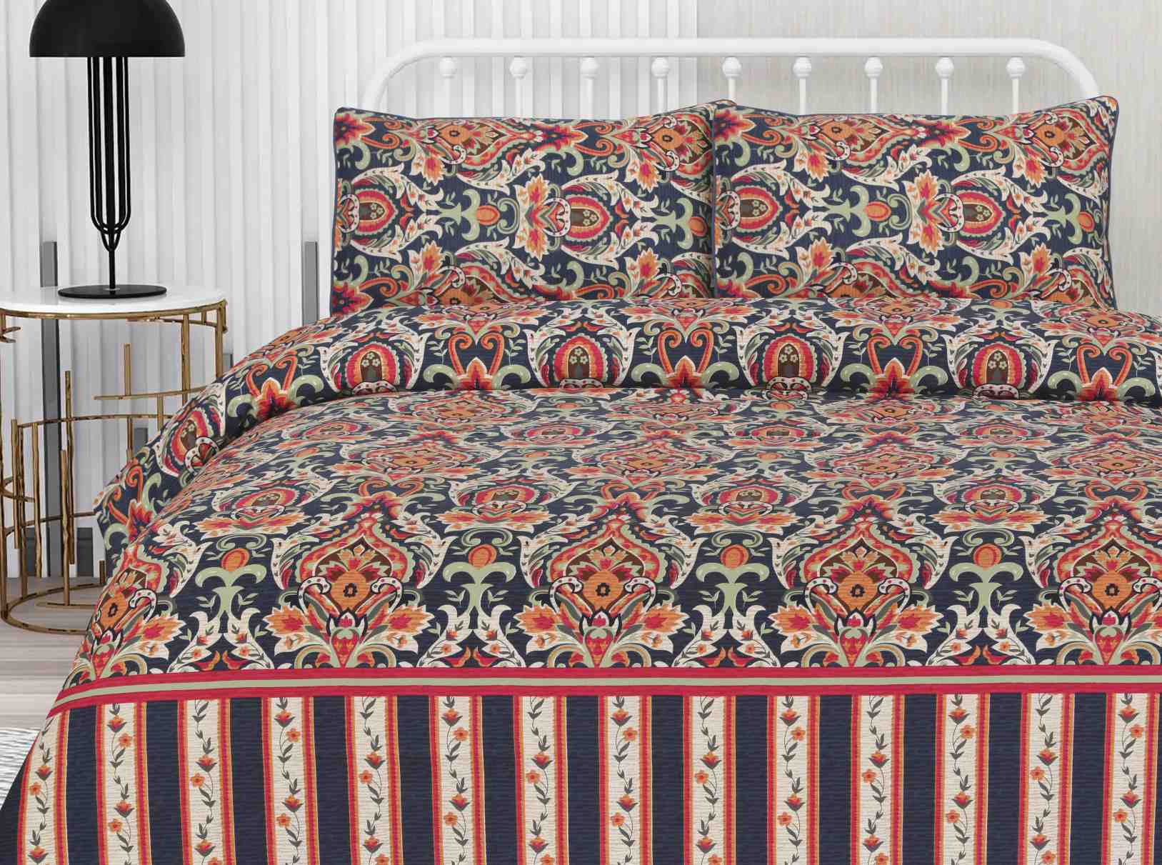 SAFRONE  BEDSHEET SET - 3 PCS (PREMIUM)