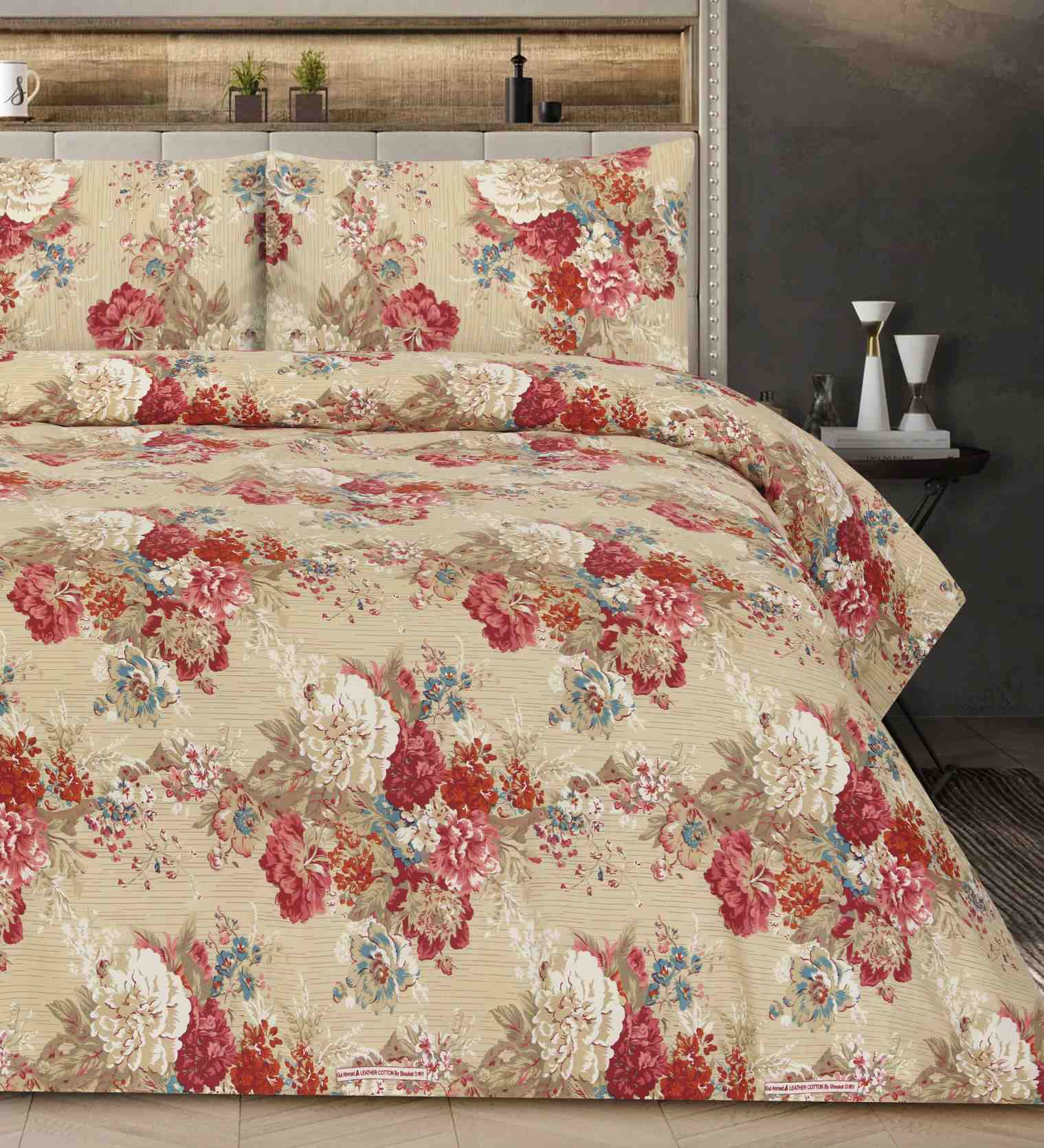 BRIGHTEN  BEDSHEET SET - 3 PCS (PREMIUM)