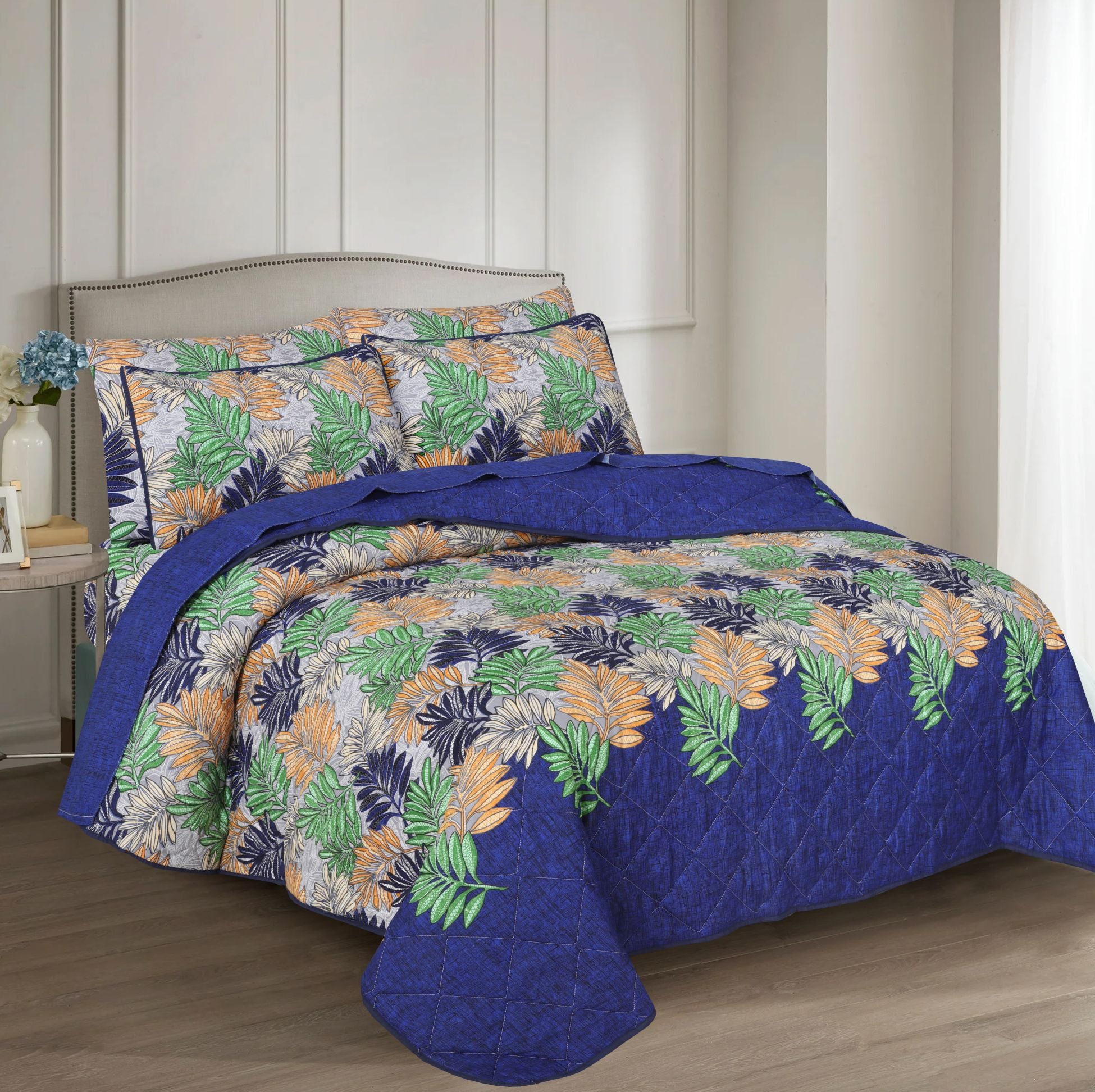 AZURE WINTER COMFORTER SET- 6 PCS (PREMIUM)