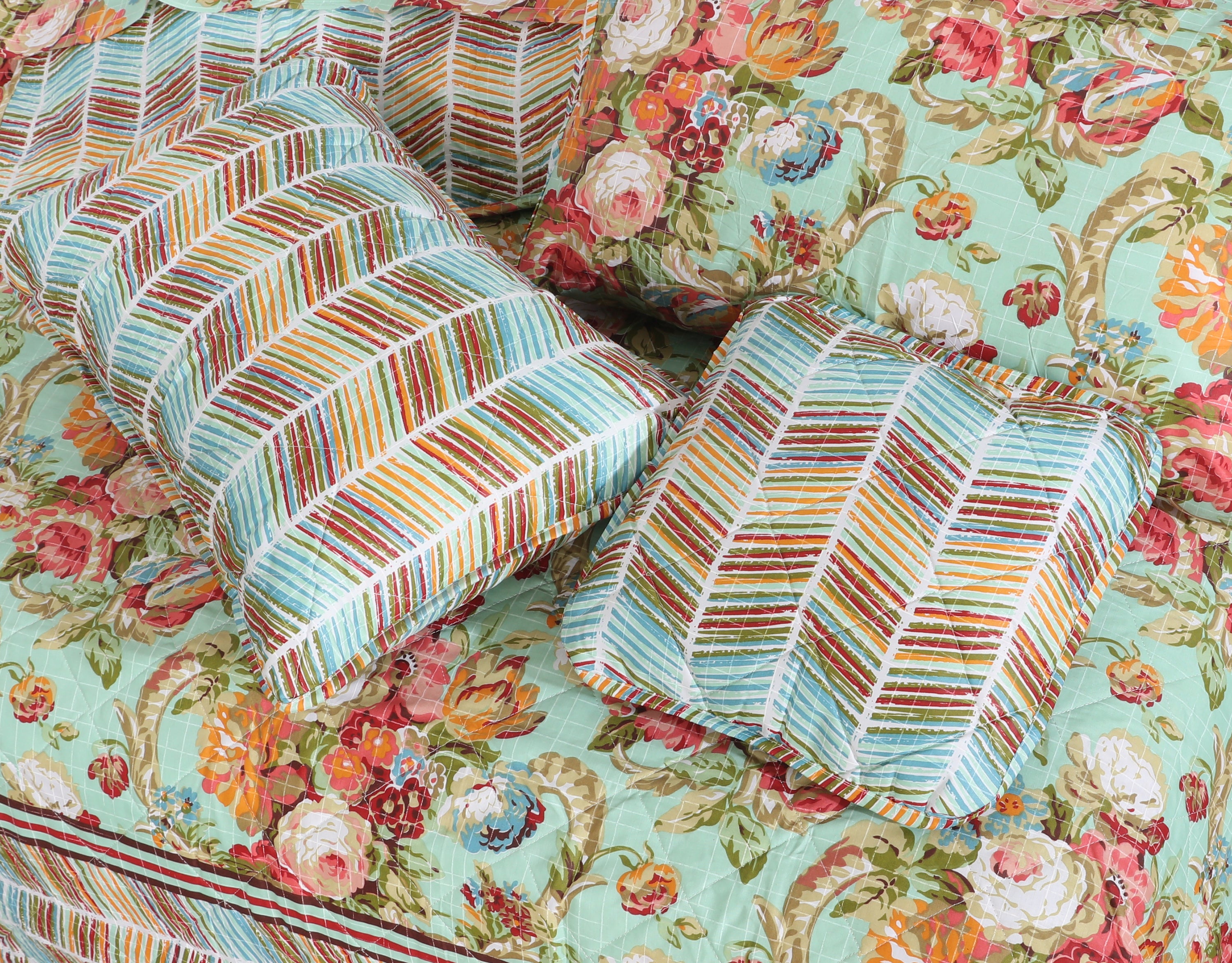CARAMEL SUMMER COMFORTER SET- 7 PCS