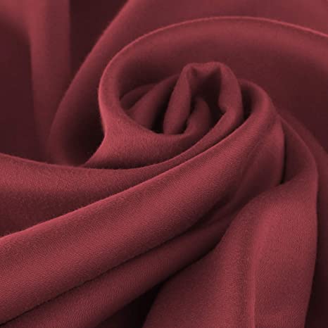 MAROON DUVET SET - 6 PCS (PREMIUM)